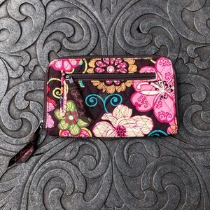 Vera Bradley Zip Around Wallet Wristlet